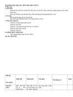 Năm học 2020 - 2021 Ma trận đề kiểm tra học kì 1 môn hóa ...