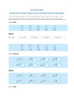 Giải bài tập luyện tập trang 48 sgk Toán 1 | Giải toán lớp 1