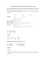 Tải Giải bài tập SGK Toán lớp 6: Ôn tập Chương 3 - Phần bài tập - Giải bài tập môn Toán lớp 6 phần Số học