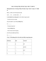 Tải Giải vở bài tập Tiếng Việt lớp 3 tập 1 tuần 3: Chính tả - Giải vở bài tập Tiếng Việt lớp 3 tuần 3