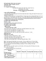 NGỮ VĂN Ma trận bài viết 1  lớp 12 năm học 2019 - 2020