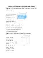 Tải Giải bài tập trang 128 SGK Toán 5: Luyện tập chung chương 3 (tiếp theo) - Giải bài tập Toán lớp 5