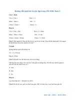 Hướng dẫn giải bài Luyện tập trang 154 SGK Toán 2