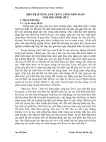 Sáng kiến kinh nghiệm, SKKN - Biện pháp để nâng cao chất lượng môn Toán cho học sinh lớp 2