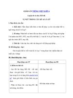 Tải Giáo án Tiếng Việt 4 tuần 24 - Vị ngữ trong câu kể Ai là gì? - Giáo án Luyện từ và câu lớp 4