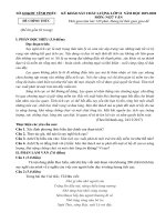 Đề khảo sát chất lượng Ngữ Văn 12 năm học 2019 - 2020 sở GD&ĐT Vĩnh Phúc - THI247.com