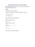 Tải Giải bài tập SGK Tin học 10 bài 17 - Một số chức năng khác