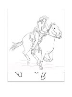 Tải Tranh tô màu hình con ngựa - Hình tô màu con ngựa