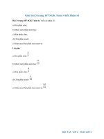 Bài 3 trang 107 sgk Toán 4 | Giải bài 3 sgk Toán 4 trang 107 | Giải Toán 4