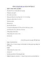 Tải Đề thi vào lớp 10 môn Văn Chuyên 2019 Nghệ An - Đề thi chuyên Văn vào lớp 10 năm 2019