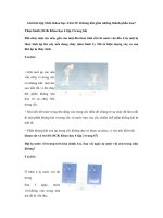 Tải Giải bài tập SGK Khoa học 4 bài 32: Không khí gồm những thành phần nào? - Giải bài tập môn Khoa học lớp 4