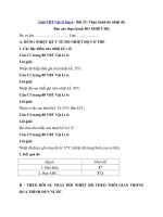 Tải Giải VBT Vật lý lớp 6 - Bài 23: Thực hành đo nhiệt độ - Giải bài tập môn Vật lý 6