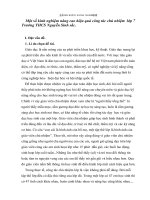 một số kinh nghiệm nâng cao hiệu quả công tác chủ nhiệm lớp 7trường thcs nguyễn sinh sắc