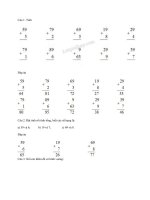 Hướng dẫn giải bài 29+5 trang 16 SGK Toán 2