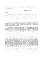 Các hình thức tương tác cơ bản giữa văn học dân gian và văn học viết