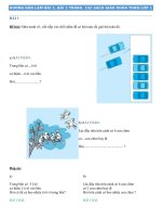 Hướng dẫn làm bài 1, bài 2 trang  152 sách giáo khoa Toán lớp 1