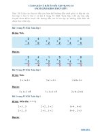 Cách giải và đáp án bài tập trang 53 sách giáo khoa Toán lớp 1