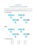 Giải bài tập toán lớp 1: Cách làm bài tập trang 33 sách giáo khoa