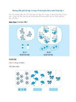 Hướng dẫn giải bài tập 2 trang 19 sách giáo khoa môn Toán lớp 1