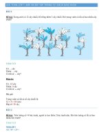 Giải toán lớp 1: đáp án bài tập trang 121 sách giáo khoa