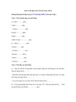 Tải Giải vở bài tập Toán 4 bài 20: Giây, thế kỉ - Giải vở bài tập Toán 4 tập 1