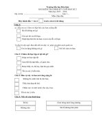 Tải Đề kiểm tra định kì cuối học kì 2 môn Đạo đức lớp 1 năm học 2013-2014 trường tiểu học Hóa Quỳ, tỉnh Thanh Hóa - Đề thi học kì II môn Đạo đức lớp 1