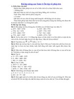 Tải Bài tập nâng cao Toán lớp 3: Phép trừ các số trong phạm vi 10000 - Bài tập ôn tập các số có bốn chữ số