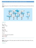 Giải toán lớp 1: đáp án bài tập trang 121 sách giáo khoa