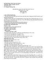 NGỮ VĂN Ma trận bài viết số 2 lớp 12 năm học 2019 - 2020