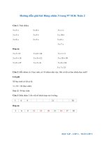 Hướng dẫn giải bài Bảng nhân 3 trang 97 SGK Toán 2