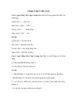 Tải Chính tả lớp 2: Bác sĩ sói - Giải bài tập SGK Tiếng Việt 2 tập 2