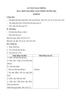 Tải Giáo án an toàn giao thông lớp 3 - Bài 3: Biển báo hiệu giao thông đường bộ - Giáo án điện tử môn An toàn giao thông lớp 3