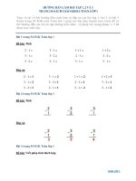 Hướng dẫn làm bài tập 1, 2 và 3 trang 54 sách giáo khoa toán lớp 1