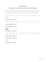 Giải toán lớp 2: Hướng dẫn làm bài tập trang 4 sách giáo khoa