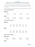 Toán lớp 1: Hướng dẫn cách làm bài tập trang 49 sách giáo khoa