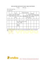 Tải Mẫu bảng kê hóa đơn đã sử dụng theo người bán - HoaTieu.vn