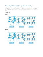 Hướng dẫn giải bài 2 trang 17 sách giáo khoa môn Toán lớp 1