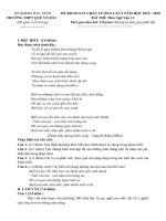 Đề khảo sát lần 2 Ngữ Văn 12 năm 2019 - 2020 trường THPT Quế Võ 1 - Bắc Ninh - THI247.com