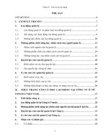 (Thảo luận tâm lý lao động) nghiên cứu tâm lý học của lao động quản lý tại công ty ô tô toyota việt nam