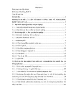 Giải pháp Marketing cho nghành đào tạo công nghệ may ở trình độ cao dẳng tại trường Cao đẳng Công nghiệp Dệt May thời trang Hà Nội