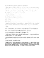 Soạn bài tập đọc Chim sơn ca và bông cúc trắng trang 23 SGK Tiếng Việt 2 tập 2