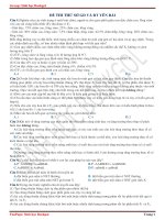 Đề thi thử Sinh học THPTQG 2018 - Sở GD & ĐT Yên Bái lần 1