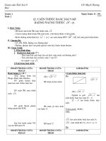 Toán 9 Kiểm tra Chương 1 Đại số  DS9T2