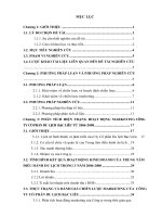 Luận văn - Hoàn thiện chiến lược Marketing cho công ty cổ phần du lịch Bạc Liêu