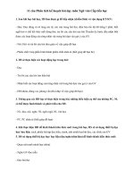 11 câu Phân tích kế hoạch bài dạy môn Ngữ văn Cấp tiểu học