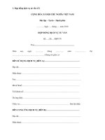 Hợp đồng dịch vụ tư vấn