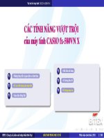 Tài liệu Hướng dẫn cách giải toán THCS bằng máy tính khoa học CASIO - FX 580VNX bản mới nhất