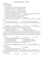 Đề cương ôn tập học kì 1 môn Vật lý lớp 10 năm 2020 - 2021 THPT Phú Bài | Vật Lý, Lớp 10 - Ôn Luyện