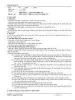 BÀI GIẢNG VẬT LÝ 11 (TUẦN 3-6) - HK2 GIẢM TẢI