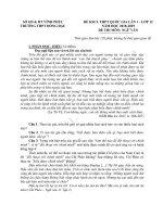 Đề thi thử THPT quốc gia 2019 môn Văn có đáp án - Đề số 6 | Ngữ văn, Đề thi đại học - Ôn Luyện